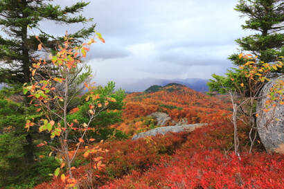 A view of the Adirondack Mountains